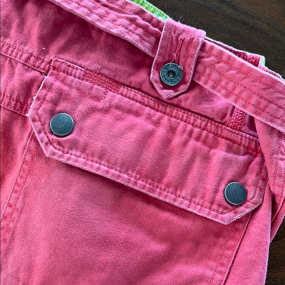 Diesel Vintage Coral Mini Skirt with Wrap-Around Design - Picture 10 of 10